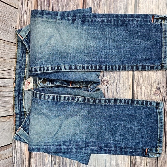 TRUE RELIGION WORLD TOUR KATE LOW-RISE SKINNY CROPPED JEANS - Picture 3 of 12